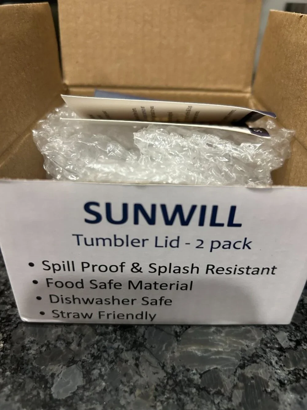 SUNWILL 14 oz Insulated Stainless Steel Travel Coffee Mug w/ NEW Lid – Navy Blue